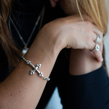 Load image into Gallery viewer, Trio dot cross with Isaiah 41:10
