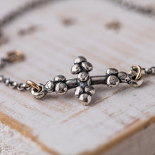 Load image into Gallery viewer, Small Trio Dot Cross Bracelet