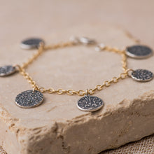 Load image into Gallery viewer, Scripture Disc Dangle Bracelet