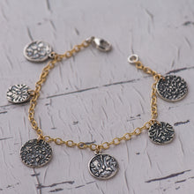 Load image into Gallery viewer, Scripture Disc Dangle Bracelet