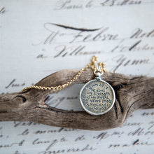 Load image into Gallery viewer, Fob Style Floral Vine-Psalm 28:7