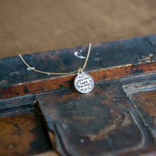 Load image into Gallery viewer, "Be strong" small scripture disc